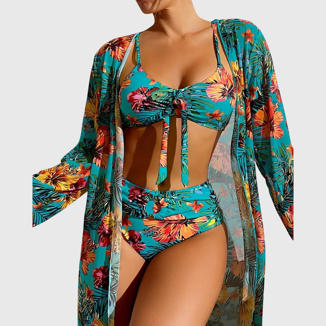 Dames Bikini Set met Halternek - Vierwegstretch