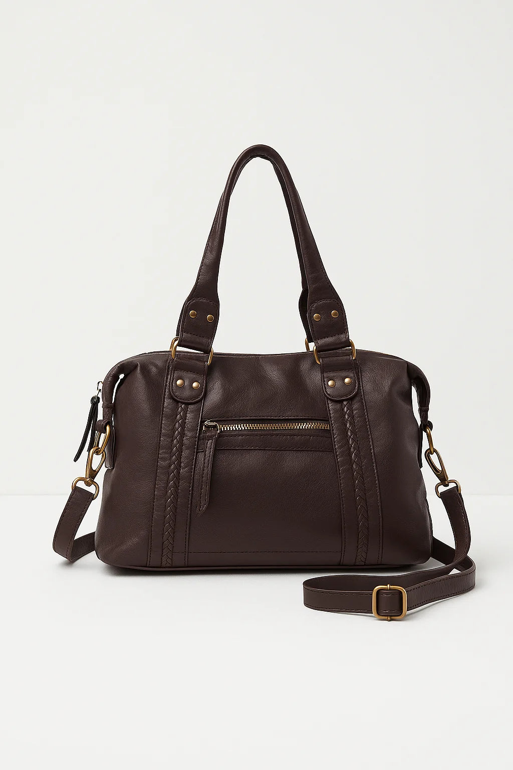 Dames Crossbody Tas Vintage – Vegan Leer
