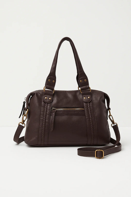 Dames Crossbody Tas Vintage – Vegan Leer