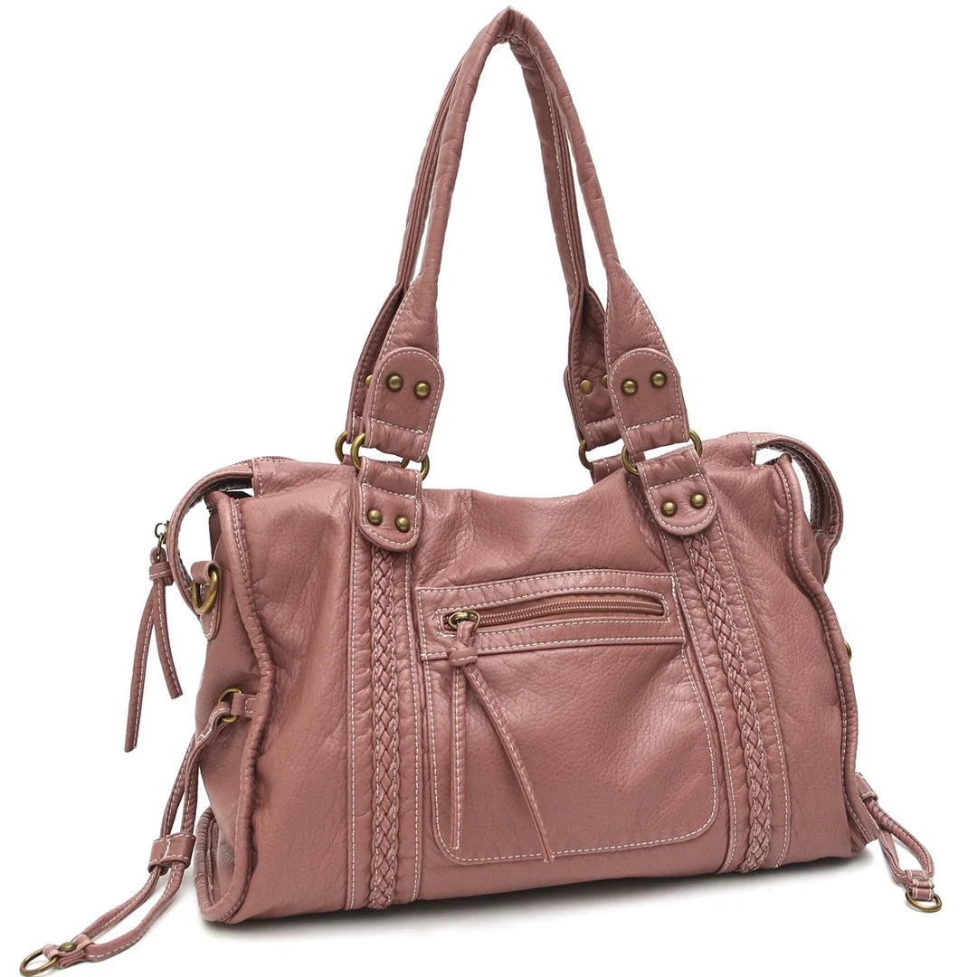 Dames Crossbody Tas Vintage – Vegan Leer