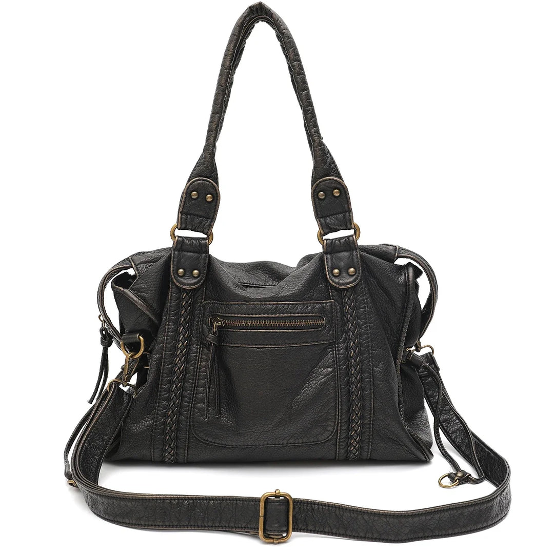 Dames Crossbody Tas Vintage – Vegan Leer