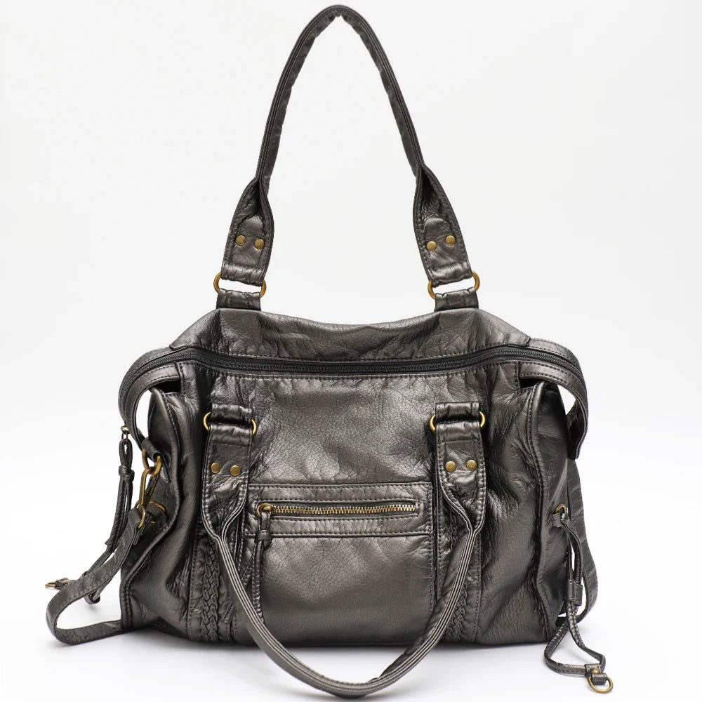 Dames Crossbody Tas Vintage – Vegan Leer