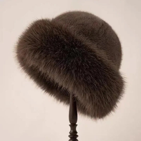 Dames Muts – Kunstbont Warme Wintermuts