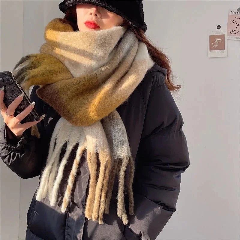 Dames Sjaal – Elegant met Verfijnd Dessin