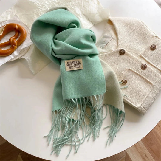 Dames Sjaal – Pashmina met Kwastjes