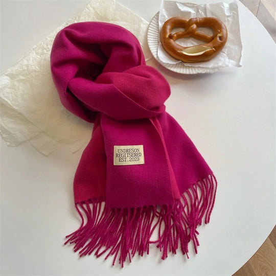 Dames Sjaal – Pashmina met Kwastjes