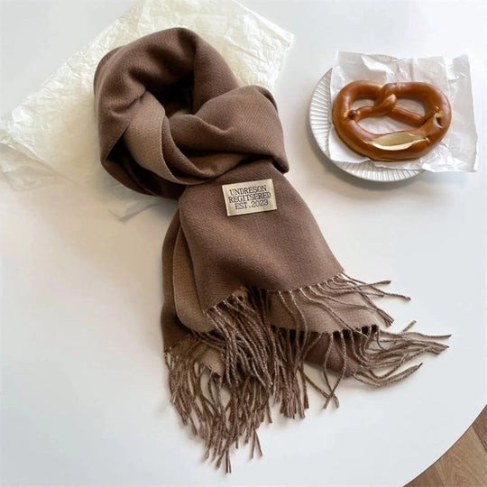 Dames Sjaal – Pashmina met Kwastjes
