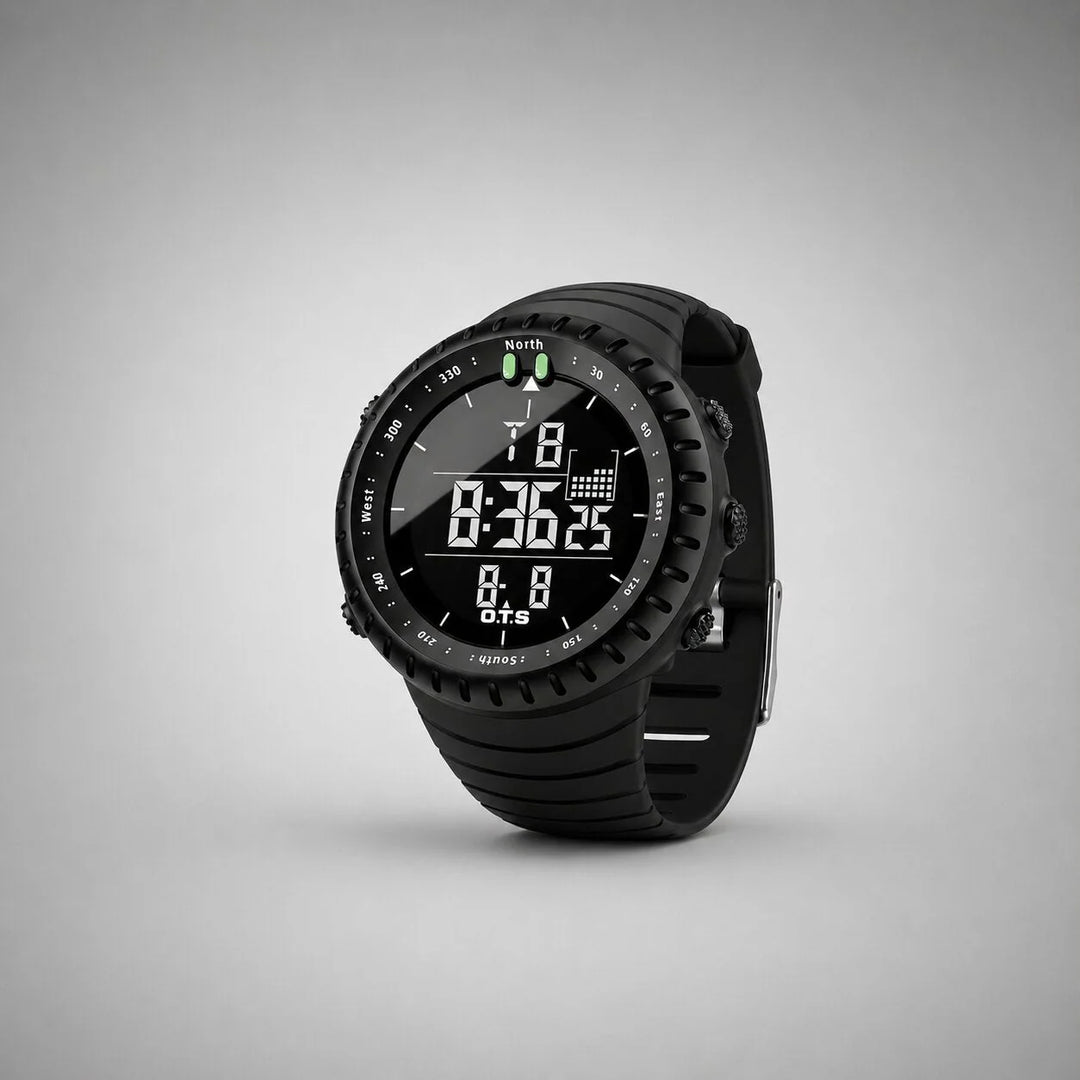 Digitaal Sporthorloge – Waterdicht & Schokbestendig met LED, Alarm en Stopwatch
