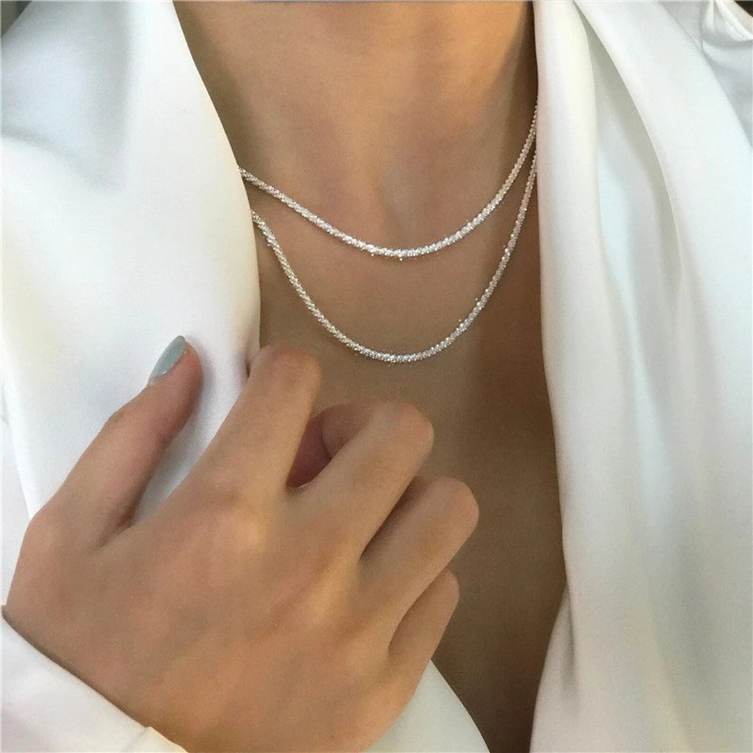 Starlight Ketting Set van Zilver