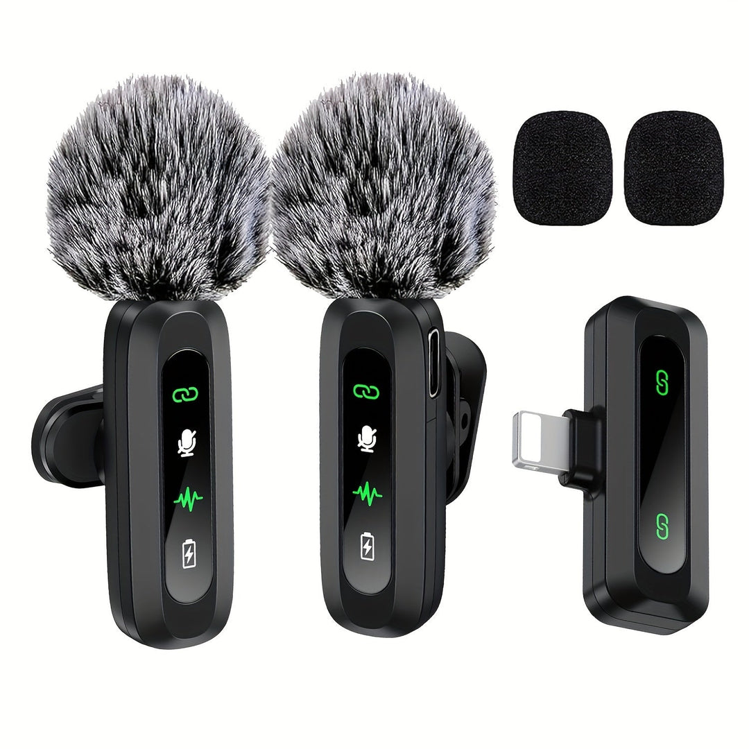 Draadloze Dasspeldmicrofoon met USB-C - Compact voor Podcasts en Vloggen