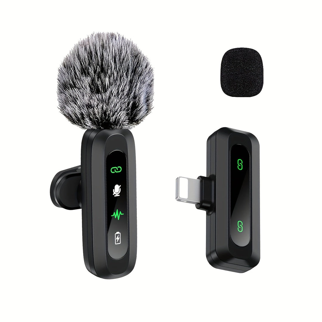 Draadloze Dasspeldmicrofoon met USB-C - Compact voor Podcasts en Vloggen