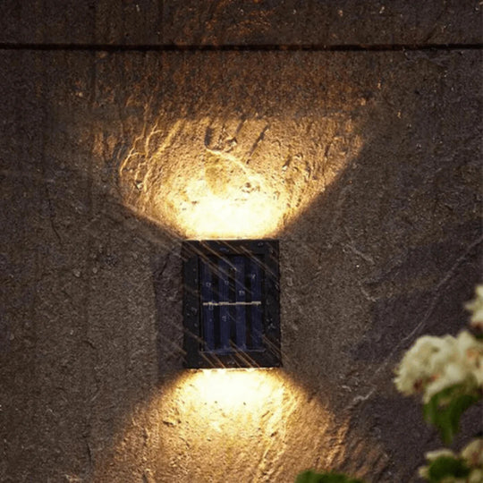 Draadloze Solar Tuinlampen - Warm Wit Licht - Set van 4