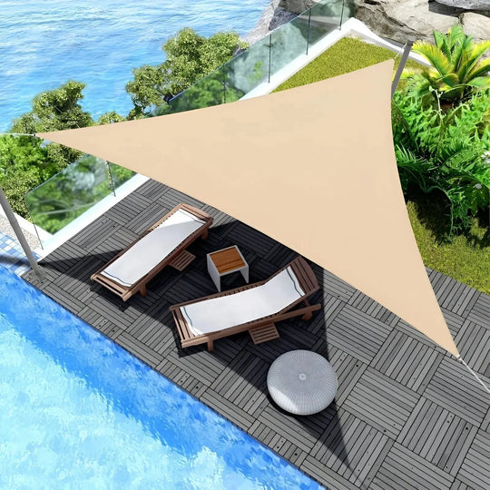 Driehoekig Schaduwdoek Waterafstotend voor Tuin en Terras