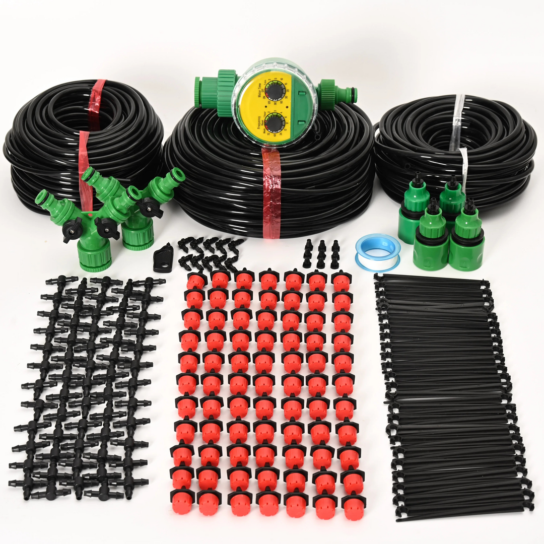 Druppelirrigatiesysteem met Timer – Automatisch Bewateringssysteem