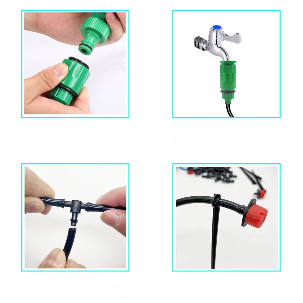 Druppelirrigatiesysteem met Timer – Automatisch Bewateringssysteem