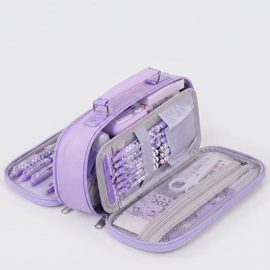 Etui Multifunctioneel met Vakken & Rits – Modulax