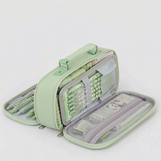 Etui Multifunctioneel met Vakken & Rits – Modulax