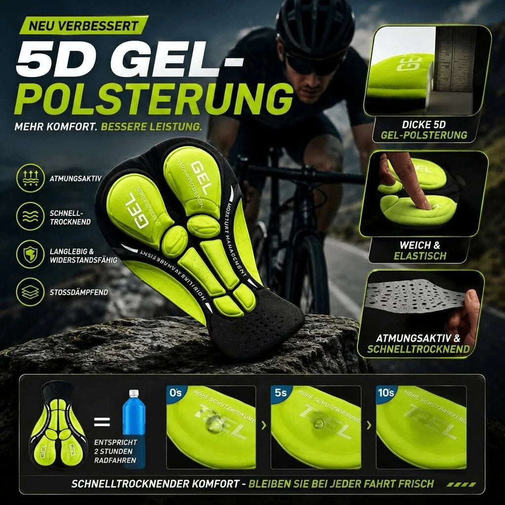 Fietsbroek met Zeempolstering – Dames & Heren