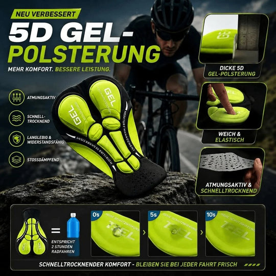 Fietsbroek met Zeempolstering – Dames & Heren