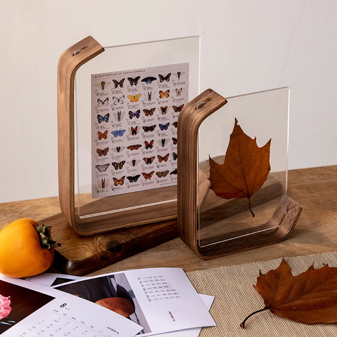 Fotolijst – Handgemaakt Hout in Walnoot of Beuken