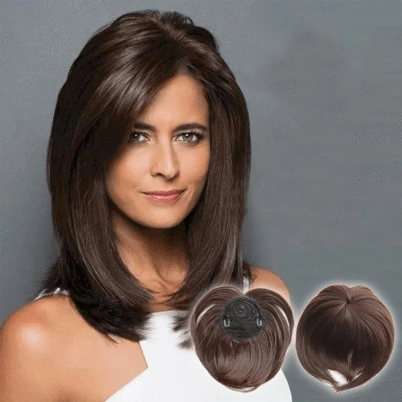 Haartopper Dames – Kort Model met Clips voor Meer Volume