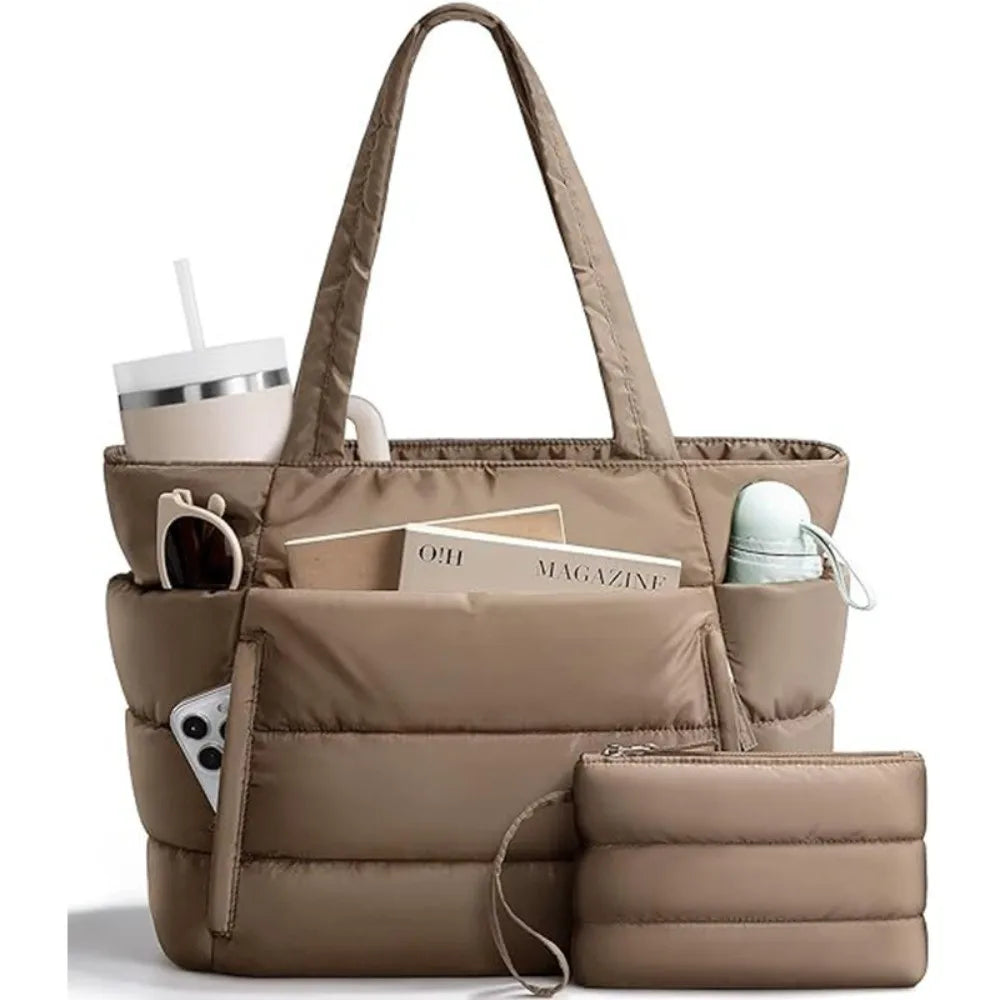 Handtas – Lichtgewicht Puffer Shopper