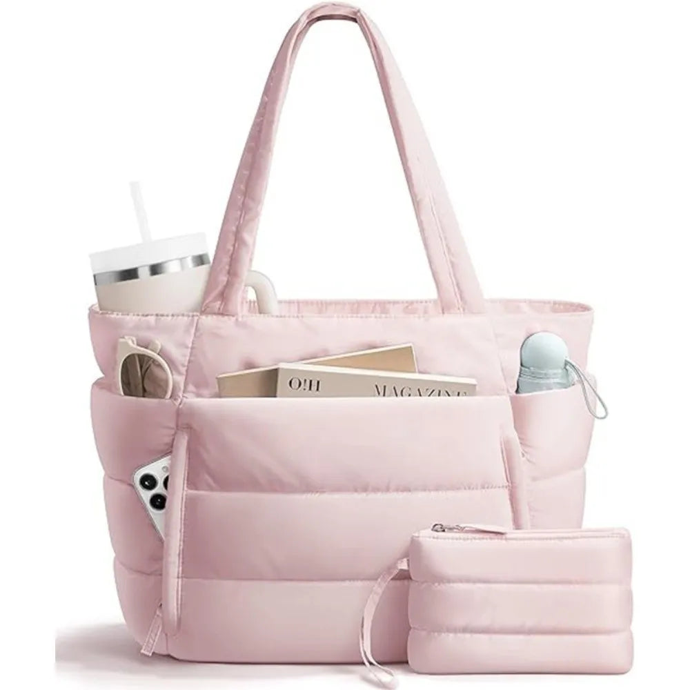 Handtas – Lichtgewicht Puffer Shopper