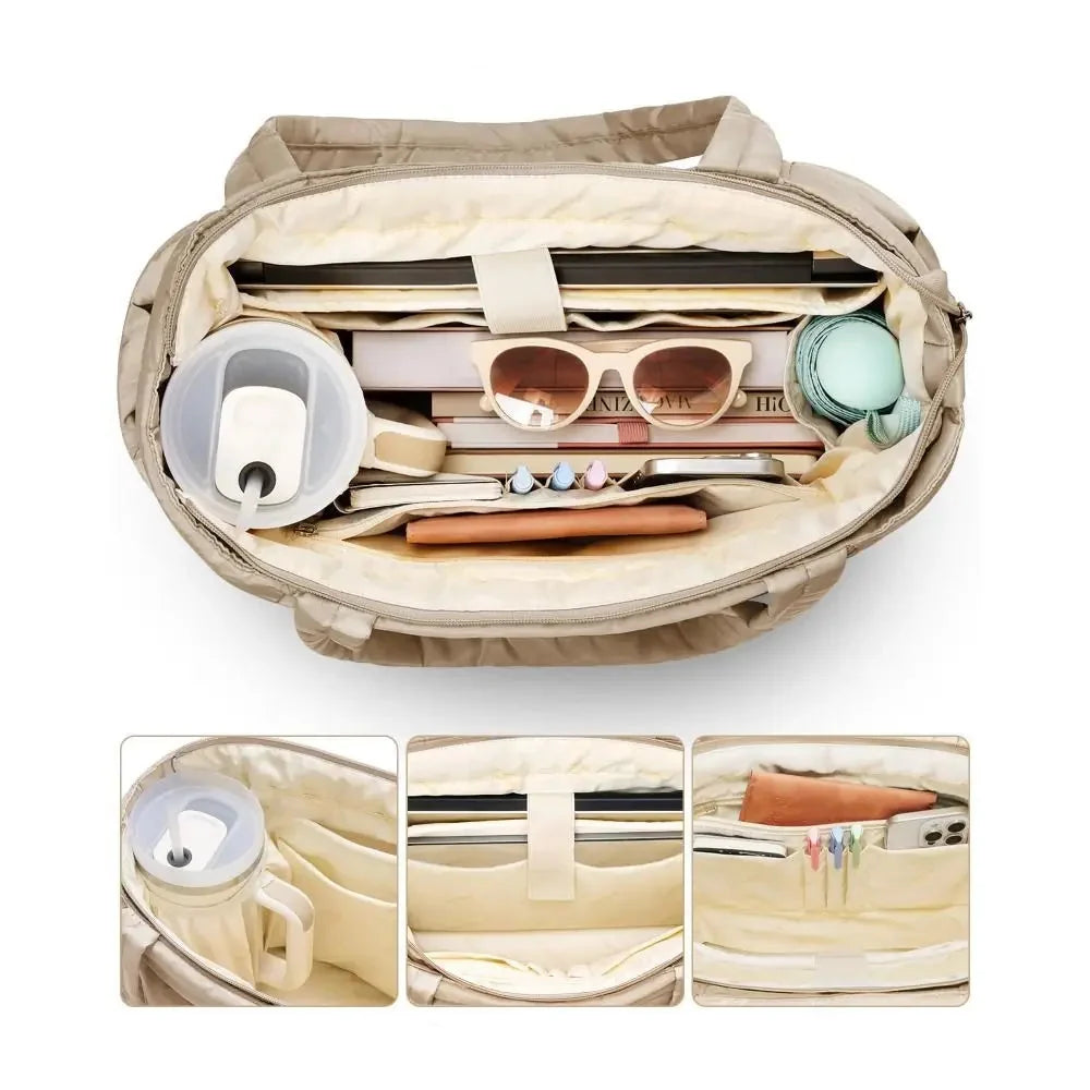 Handtas – Lichtgewicht Puffer Shopper