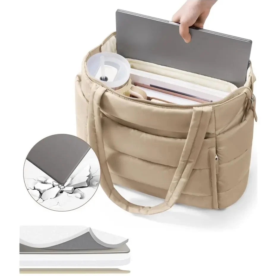 Handtas – Lichtgewicht Puffer Shopper
