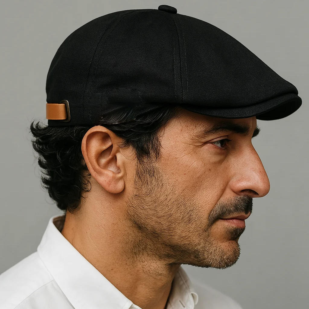 Heren Flatcap – Klassieke Platte Pet, Streetstyle