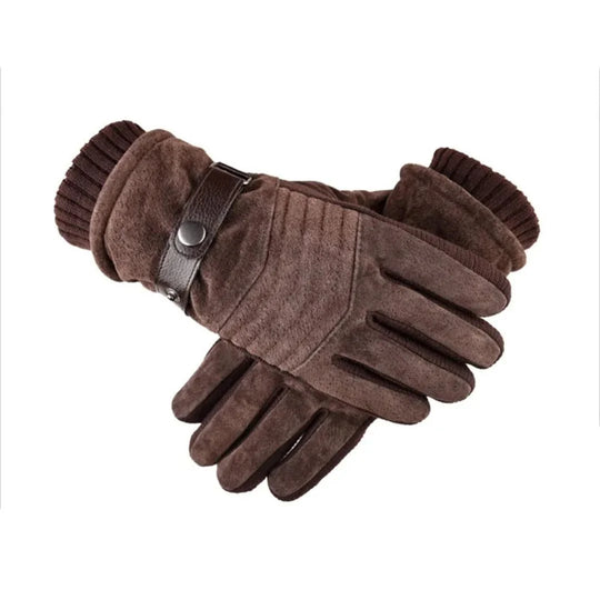 Heren Handschoenen – Gevoerd met Touchscreen Vingertoppen