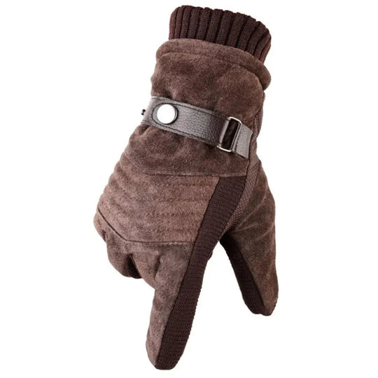Heren Handschoenen – Gevoerd met Touchscreen Vingertoppen
