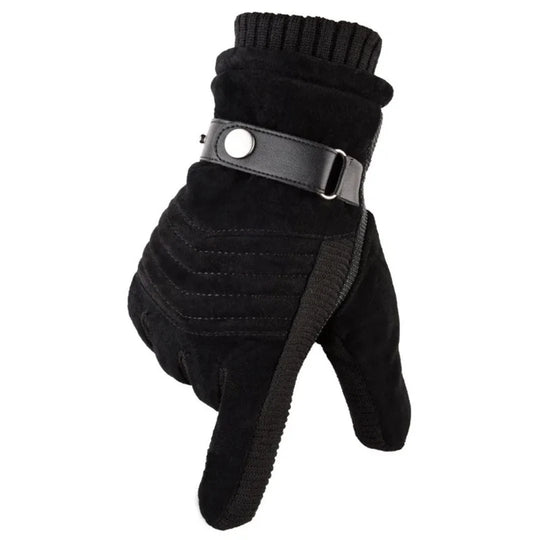 Heren Handschoenen – Gevoerd met Touchscreen Vingertoppen
