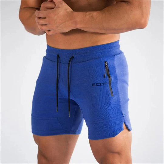Heren Sportshort – Ademend Mesh met Ritszakken, Sneldrogend