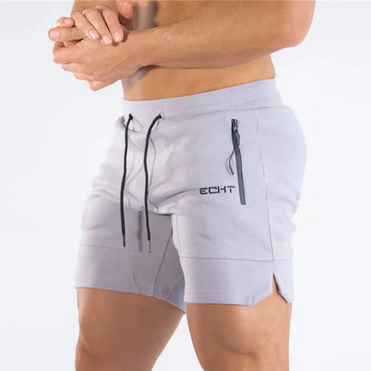 Heren Sportshort – Ademend Mesh met Ritszakken, Sneldrogend