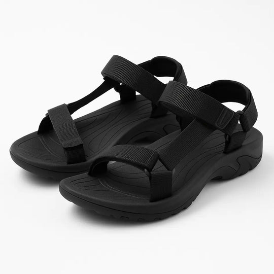 Heren Wandelsandalen voor Brede Voeten – Verstelbaar & Comfortabel