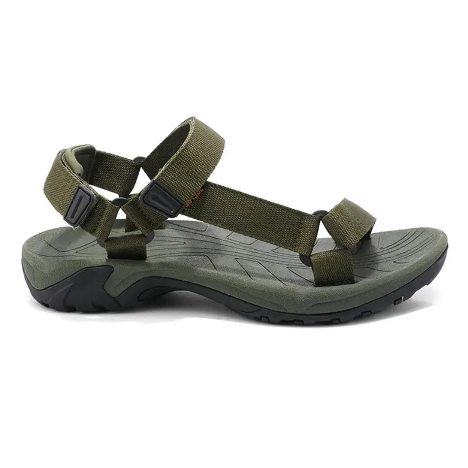 Heren Wandelsandalen voor Brede Voeten – Verstelbaar & Comfortabel