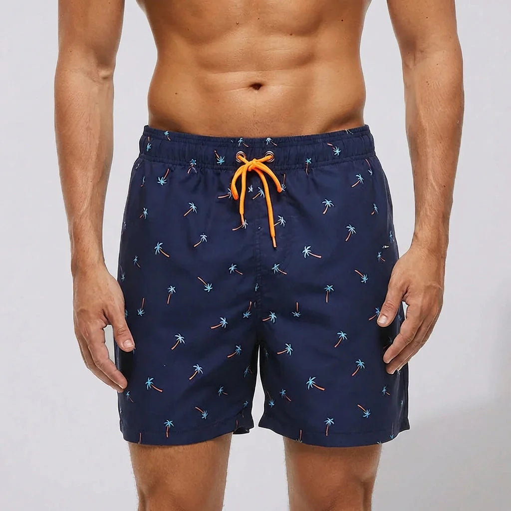 Herenbadshorts met Sneldrogend Materiaal en Binnenvoering
