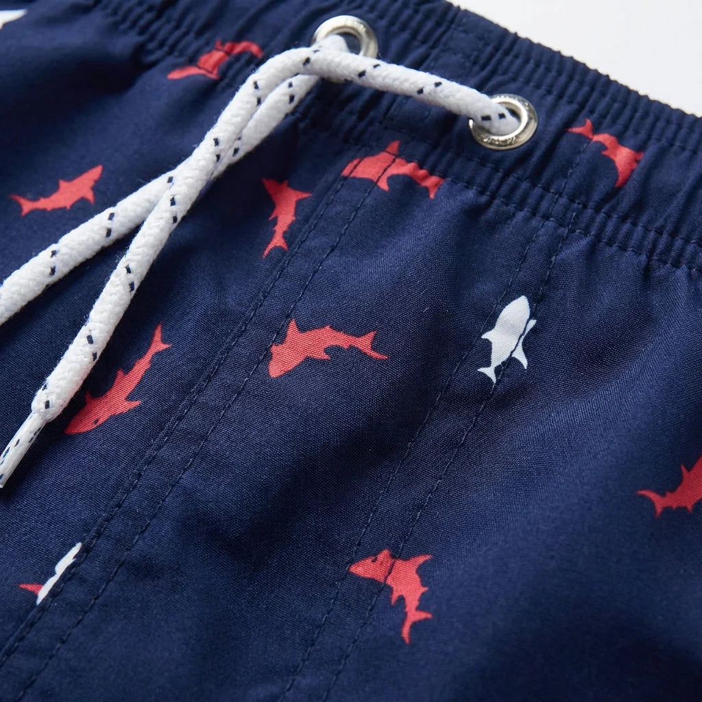 Herenbadshorts met Sneldrogend Materiaal en Binnenvoering