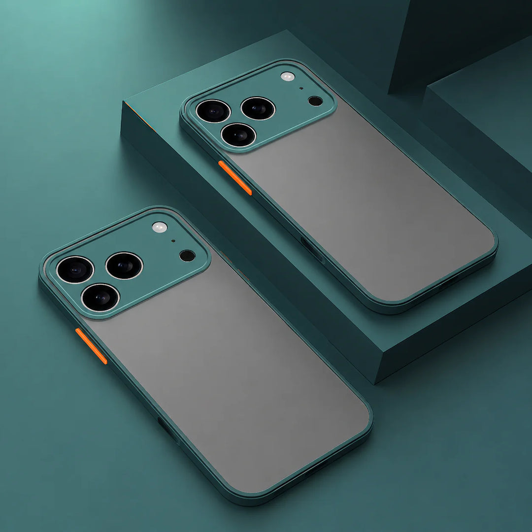 iPhone Hoesje - Mat Siliconen - Schokbestendig