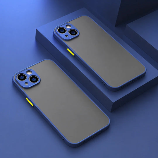 iPhone Hoesje - Mat Siliconen - Schokbestendig