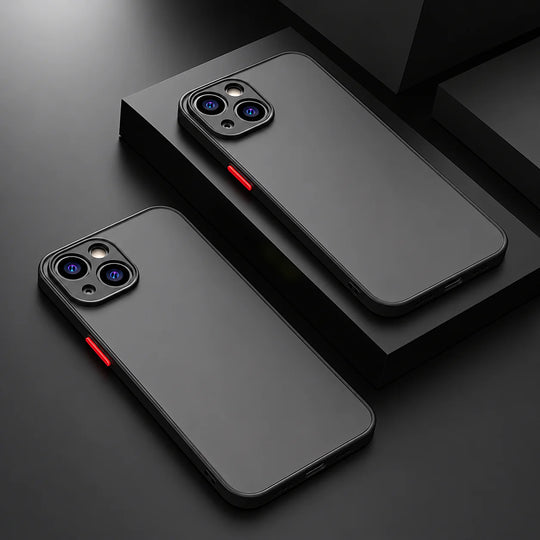 iPhone Hoesje - Mat Siliconen - Schokbestendig