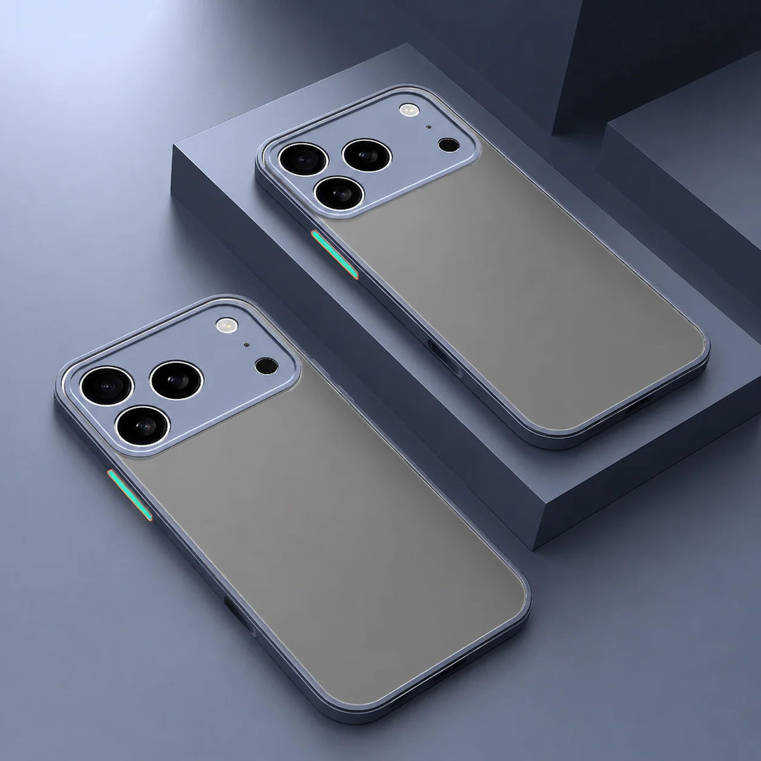 iPhone Hoesje - Mat Siliconen - Schokbestendig