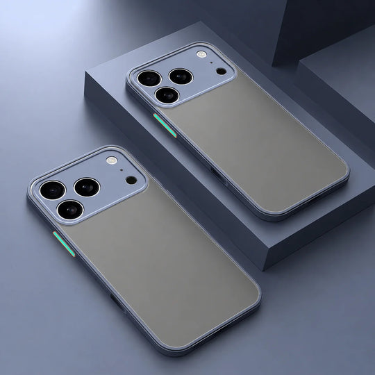 iPhone Hoesje - Mat Siliconen - Schokbestendig