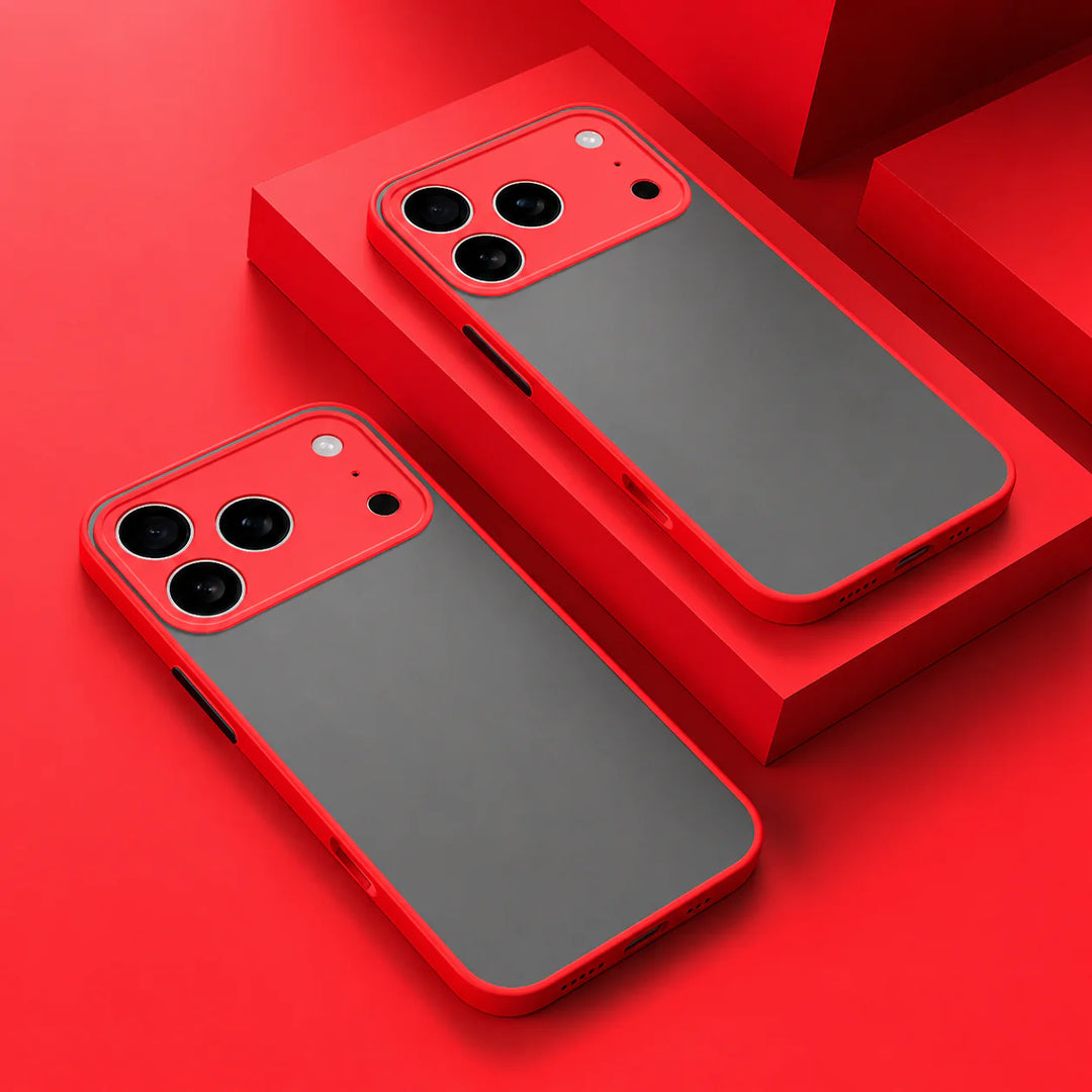 iPhone Hoesje - Mat Siliconen - Schokbestendig
