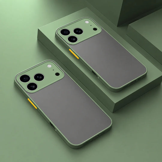 iPhone Hoesje - Mat Siliconen - Schokbestendig