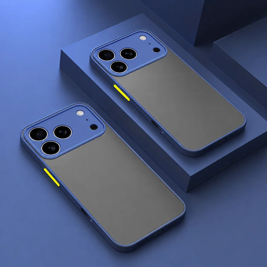 iPhone Hoesje - Mat Siliconen - Schokbestendig
