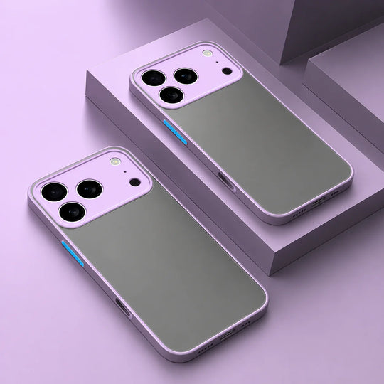 iPhone Hoesje - Mat Siliconen - Schokbestendig