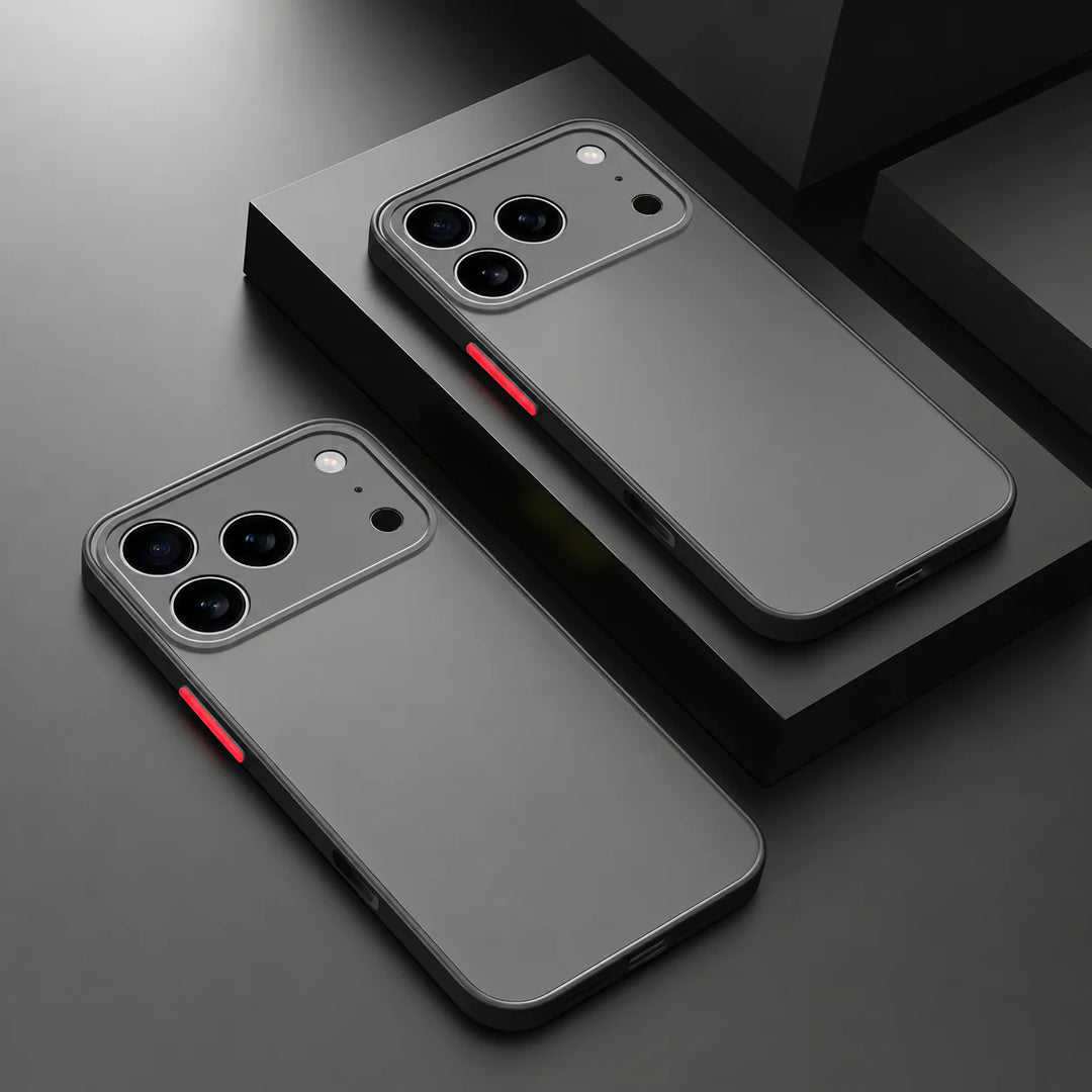iPhone Hoesje - Mat Siliconen - Schokbestendig