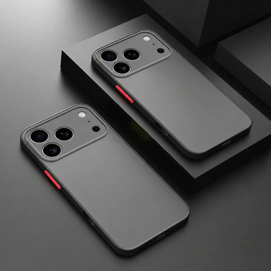 iPhone Hoesje - Mat Siliconen - Schokbestendig